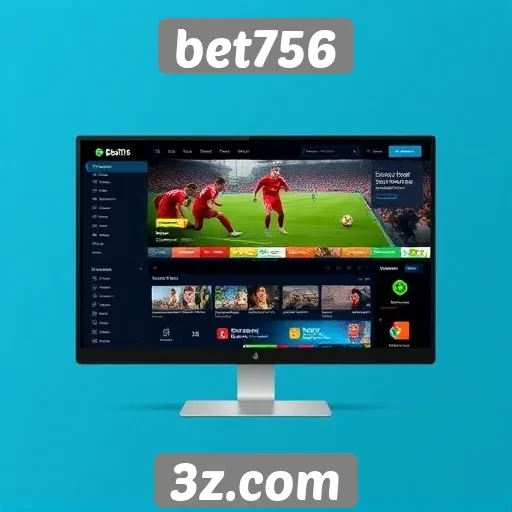 Novidades no design da plataforma bet756